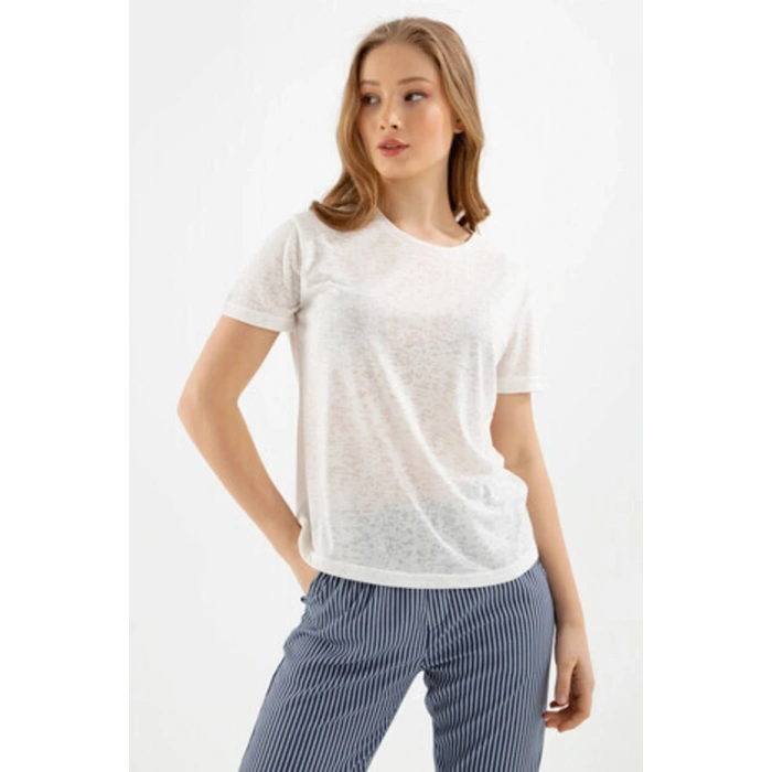 Bisiklet Yaka Regular Fit T Shirt  T Shirt 22y0547k1