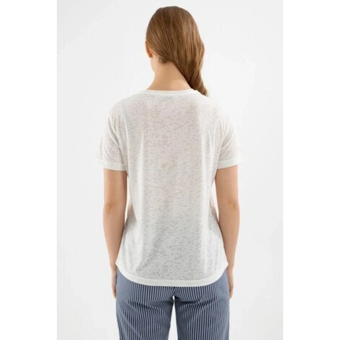 Bisiklet Yaka Regular Fit T Shirt  T Shirt 22y0547k1