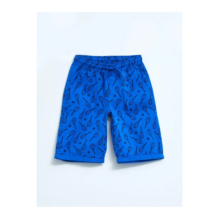 Beli Lastikli Baskılı Gabardin Erkek Çocuk Roller