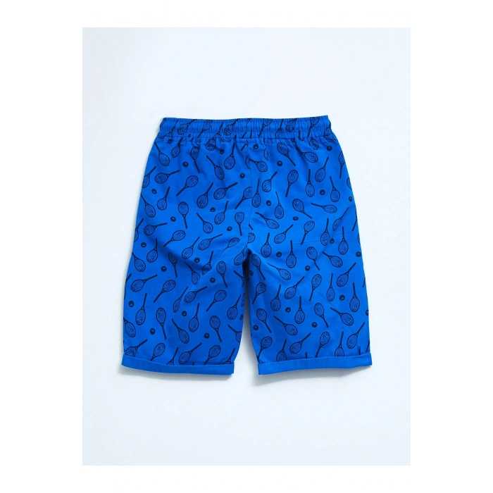 Beli Lastikli Baskılı Gabardin Erkek Çocuk Roller