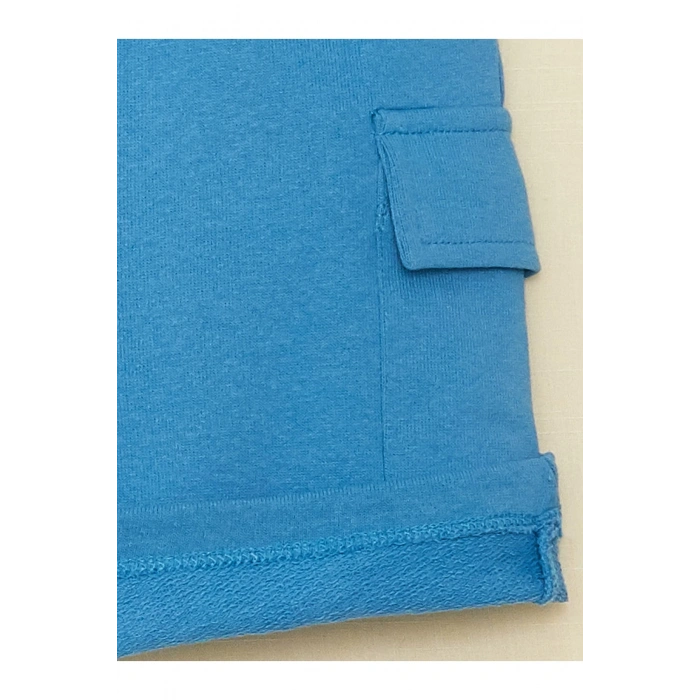 Polo Yaka Kısa Kollu Baskılı Erkek Bebek Tişört Ve Şort 2li Takım