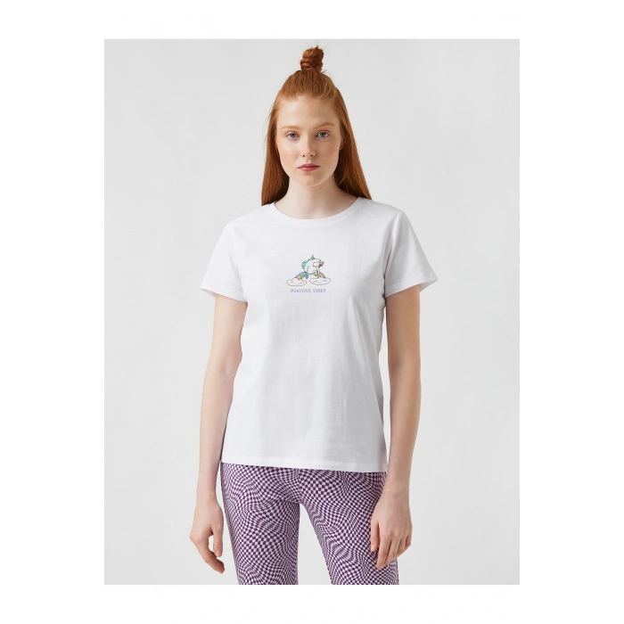 2sal10210ık Ekru T-shirt