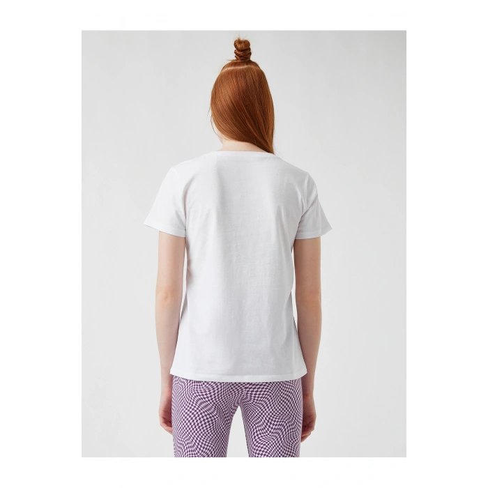 2sal10210ık Ekru T-shirt