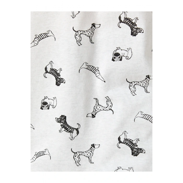 Baskılı Kısa Kollu Tişört