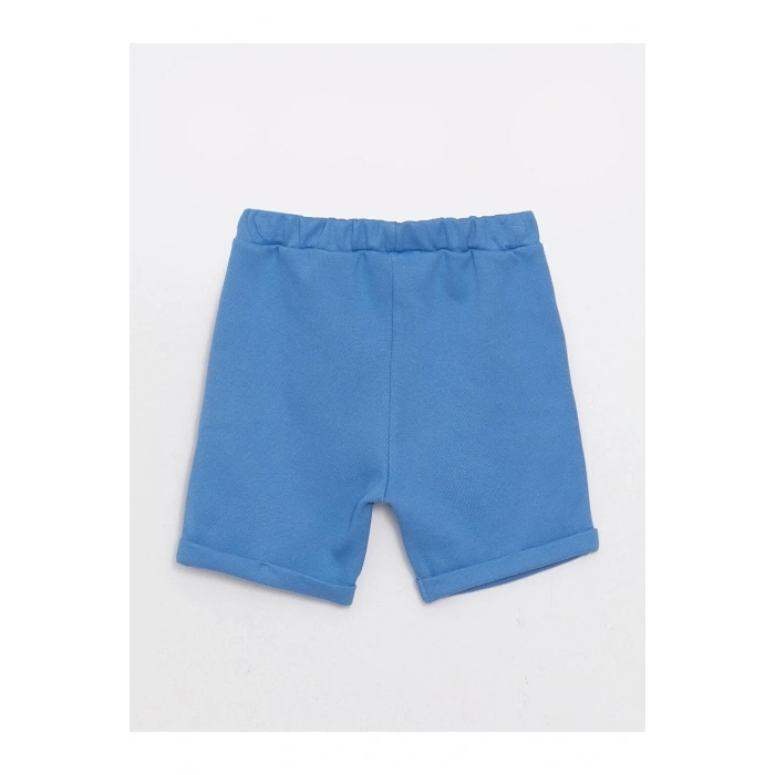 LCW baby Beli Lastikli Erkek Bebek Şort