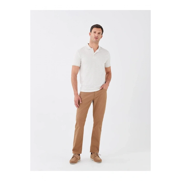 LCWAIKIKI Classic Dar Kalıp Gabardin Erkek Chino Pantolon