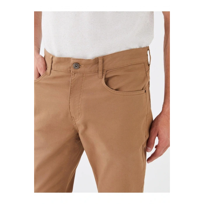 LCWAIKIKI Classic Dar Kalıp Gabardin Erkek Chino Pantolon