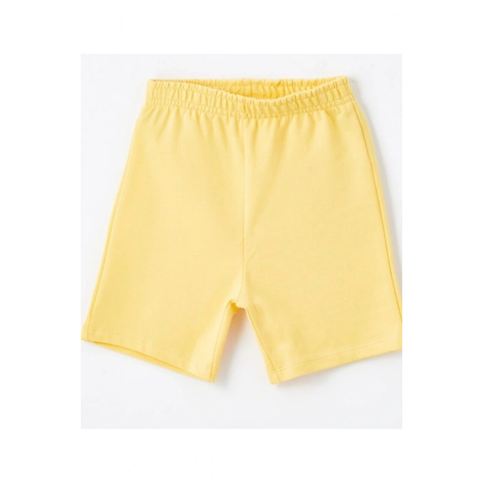 Bisiklet Yaka Baskılı Erkek Bebek Tişört ve Şort 2li Takım