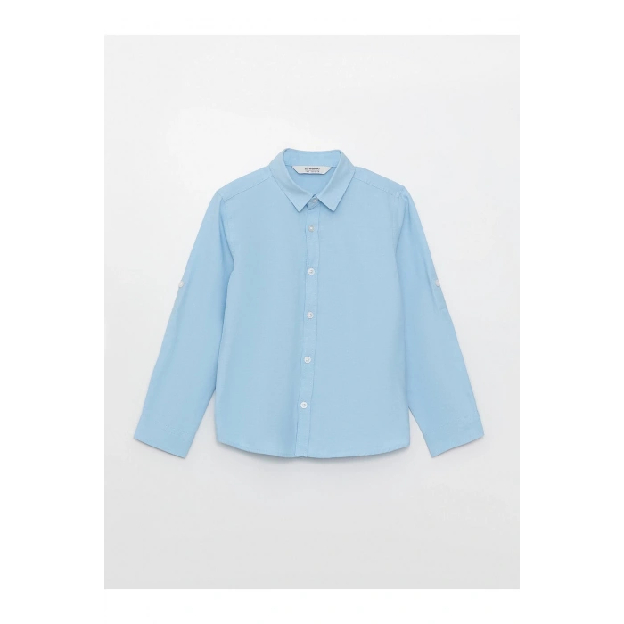 Basic Uzun Kollu Erkek Çocuk Gömlek