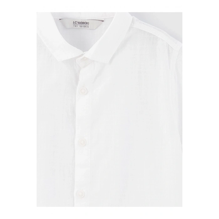 Basic Kısa Kollu Erkek Çocuk Gömlek Ve Papyon