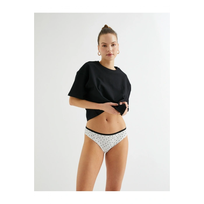 Dantelli Külot Pamuklu Brazilian Baskılı