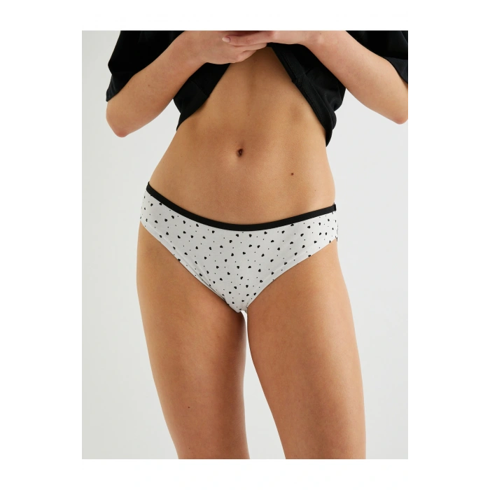 Dantelli Külot Pamuklu Brazilian Baskılı