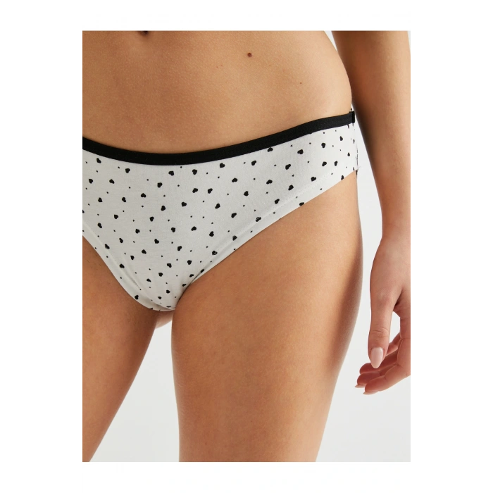 Dantelli Külot Pamuklu Brazilian Baskılı