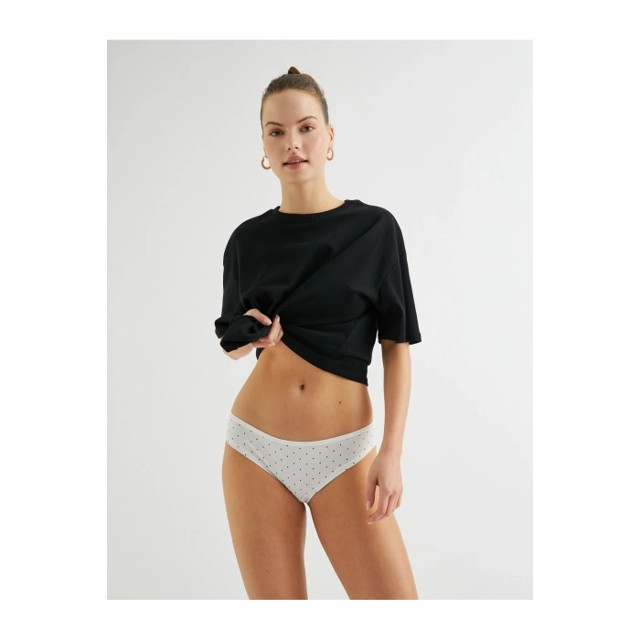 Dantelli Külot Pamuklu Brazilian Baskılı