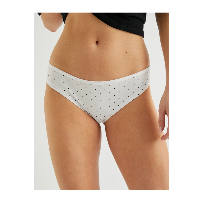 Dantelli Külot Pamuklu Brazilian Baskılı