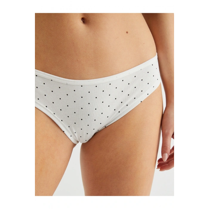 Dantelli Külot Pamuklu Brazilian Baskılı