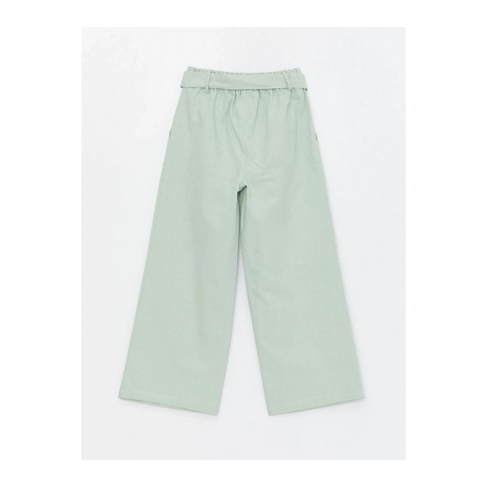 LCW Kids Beli Lastikli Wideleg Kız Çocuk Pantolon