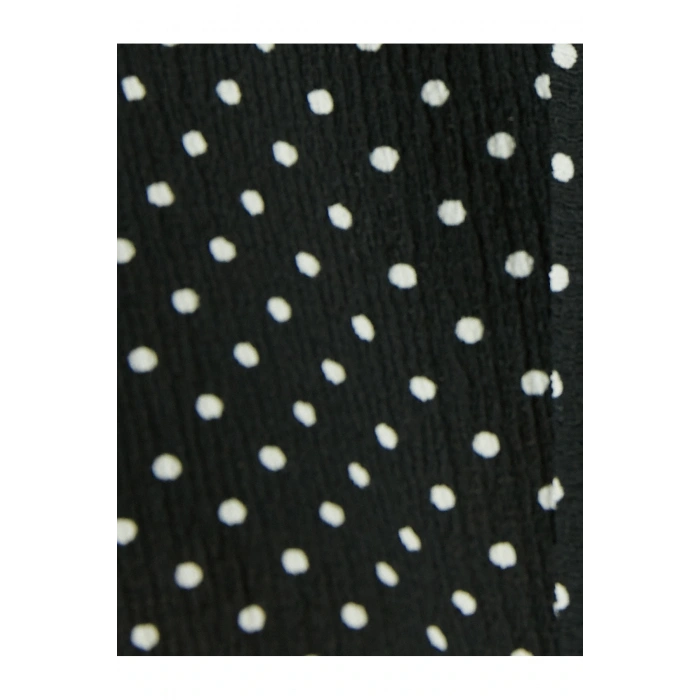 Puantiyeli Mini Şort Etek Kemer Detaylı Rahat Kalıp Bürümcük