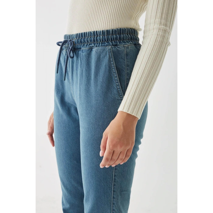 23K0800K1 Fashion Friends Kadın Jean Pantolon K.Mavi