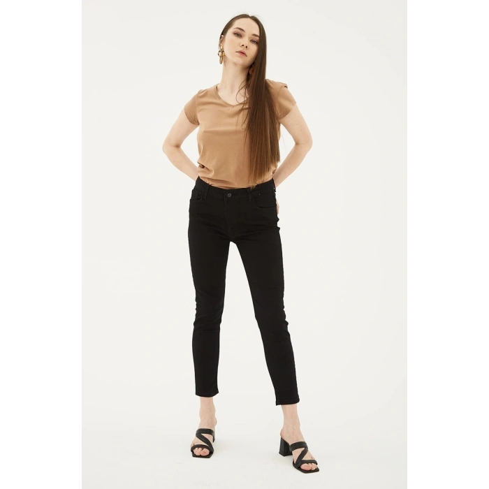 Kadın Jean Pantolon Siyah 23K0565K1