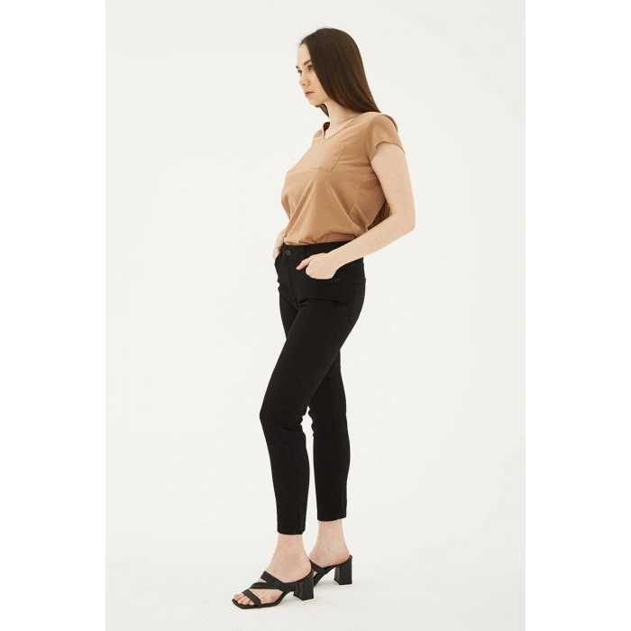 Kadın Jean Pantolon Siyah 23K0565K1