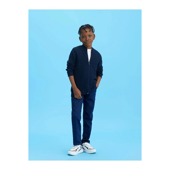 LCW Kids Siyah Basic Erkek Çocuk Jean Pantolon