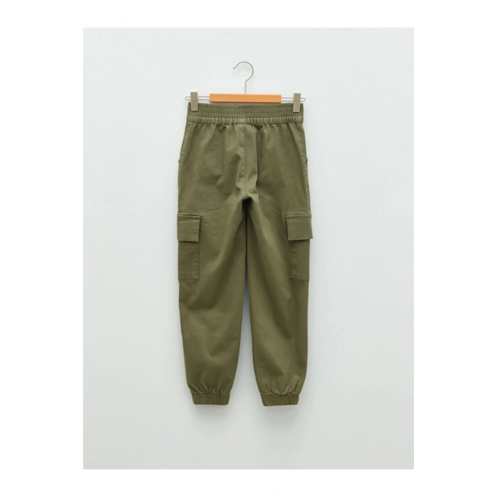 Beli Lastikli Gabardin Kız Çocuk Kargo Pantolon S23231z4 - Rqm