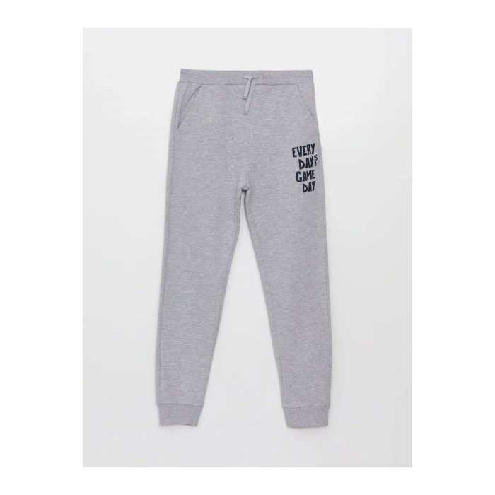 Baskılı Uzun Kollu Erkek Çocuk Hoodie ve Eşofman Altı