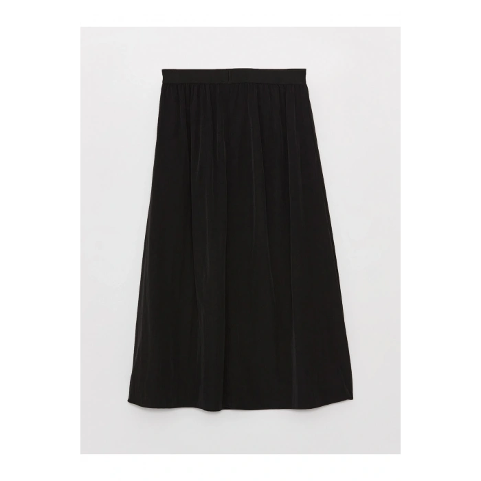 Beli Lastikli Rahat Kalıp Kadın Etek