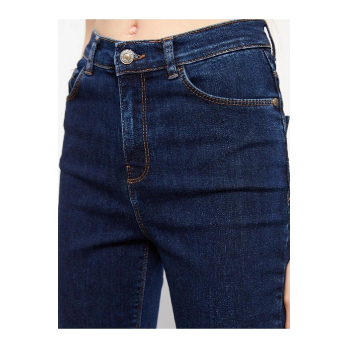 LCW Jeans Yüksek Bel Süper Skinny Fit Cep Detaylı Kadın Rodeo Jean Pantolon