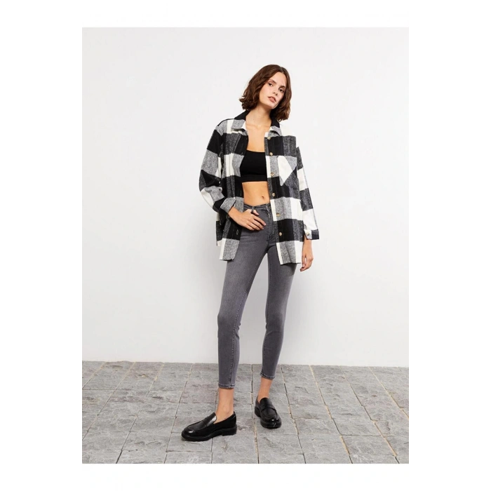 LCW Jeans Normal Bel Skinny Fit Kadın Jean Pantolon