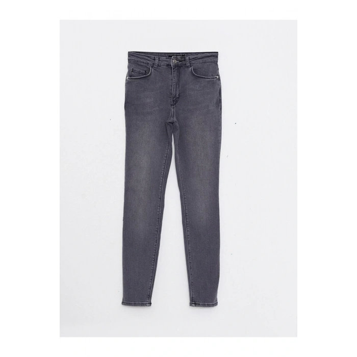 LCW Jeans Normal Bel Skinny Fit Kadın Jean Pantolon