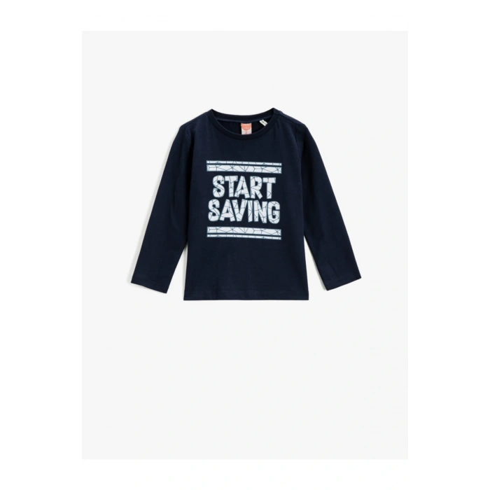 Erkek Çocuk Lacivert Tshırt