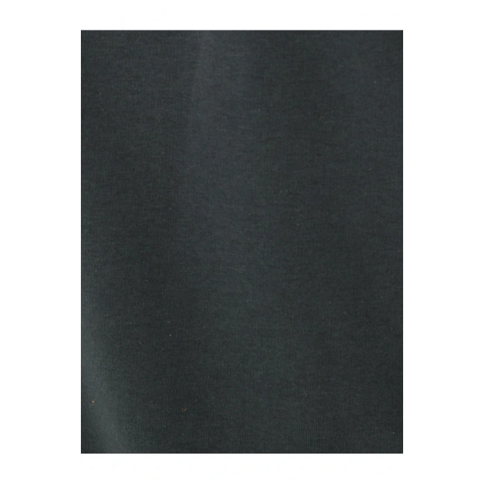 Bisiklet Yaka Sweatshirt Kolej Nakışlı Şardonlu Pamuk Karışımlı