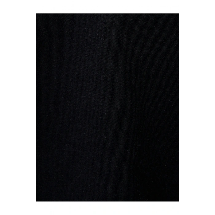 Baskılı Tişört Bisiklet Yaka Kısa Kollu Pamuklu