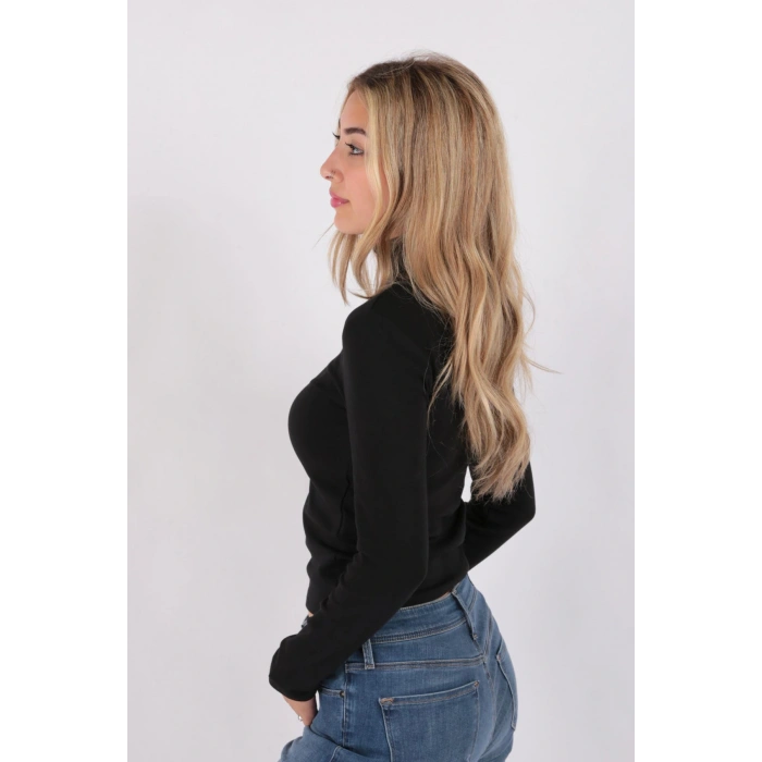 23k0143k1 Kadın Balıkçı Yaka Body