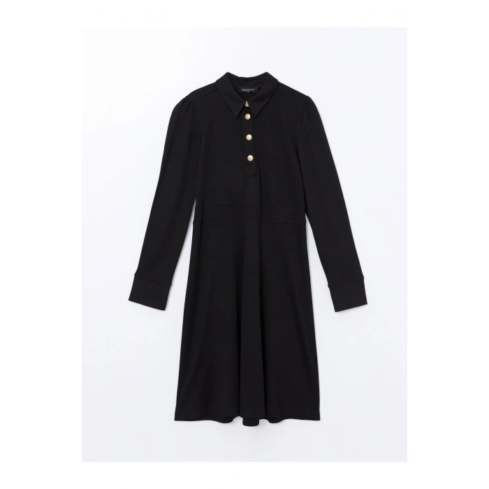 Gömlek Yaka Kadın Elbise