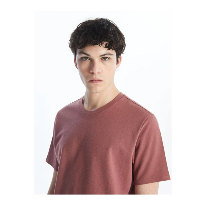 LCW Casual Bisiklet Yaka Kısa Kollu Baskılı Erkek Tişört