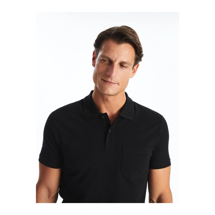 LCW Polo Yaka Kısa Kollu Pike Erkek Tişört