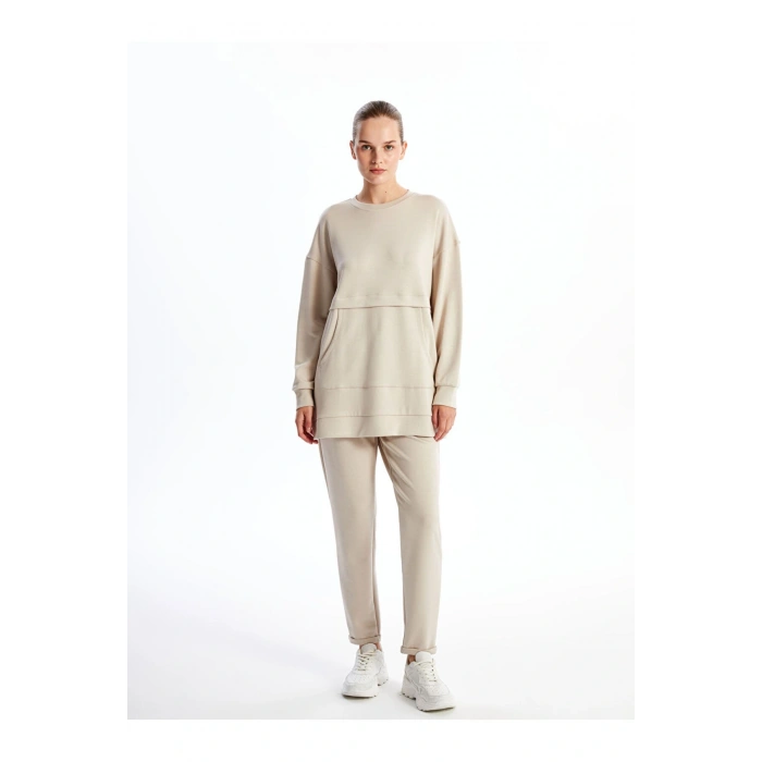 LCW Kadın Beli Lastikli Düz Eşofman Altı