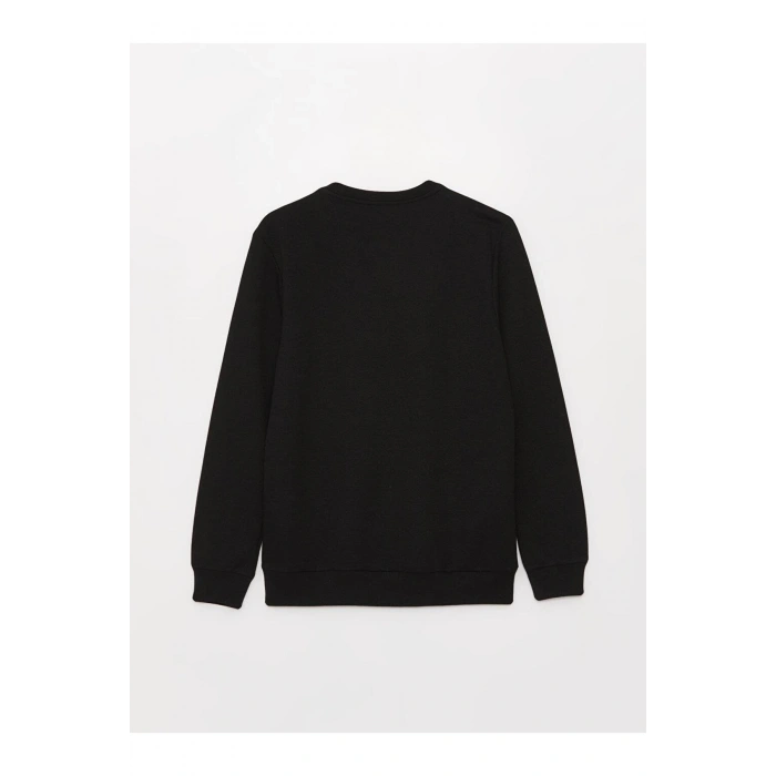 LCWAIKIKI Classic Bisiklet Yaka Uzun Kollu Erkek Sweatshirt