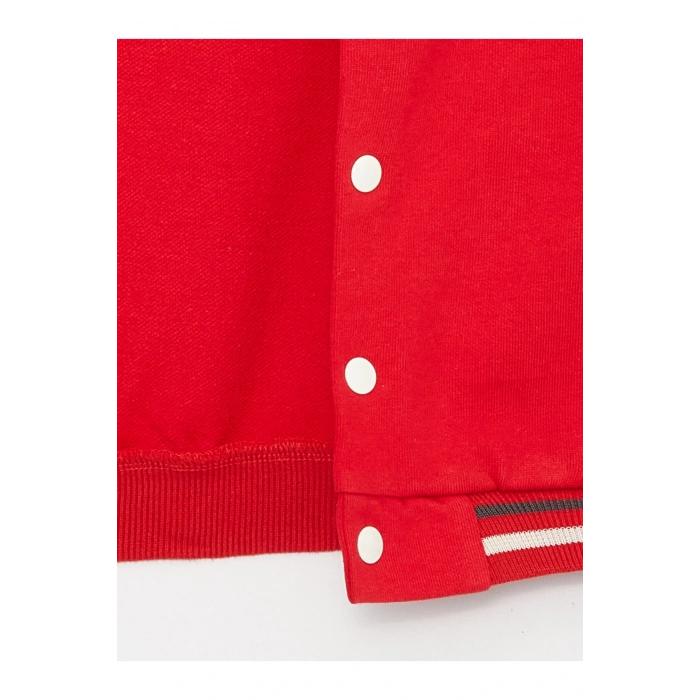 Bisiklet Yaka Uzun Kollu Baskılı Erkek Bebek Sweatshirt ve Pantolon 2li Takım