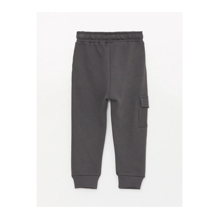 Bisiklet Yaka Uzun Kollu Baskılı Erkek Bebek Sweatshirt ve Pantolon 2li Takım