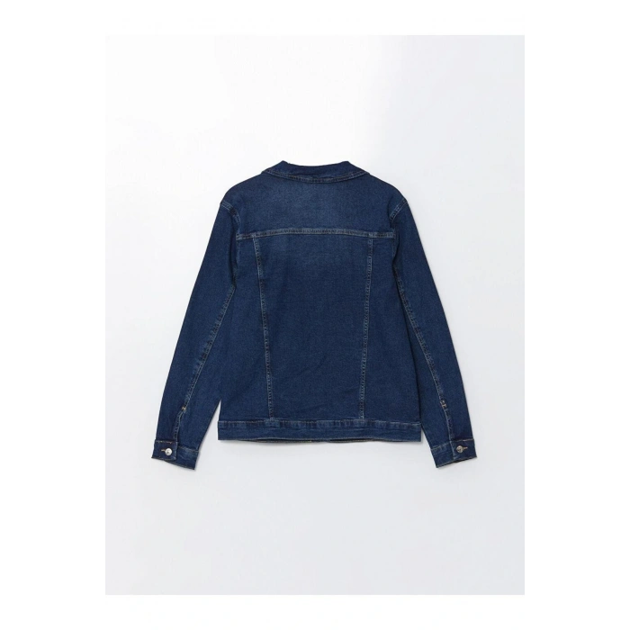 Gomlek Yaka Kadin Jean Ceket - W44872z8