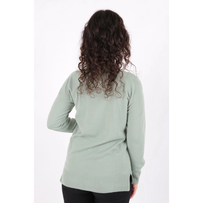 23k0242k1 Kadın Bisiklet Yaka Tunik