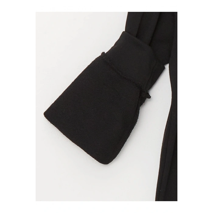 Baskılı Uzun Kollu Oversize Kadın Hoodie