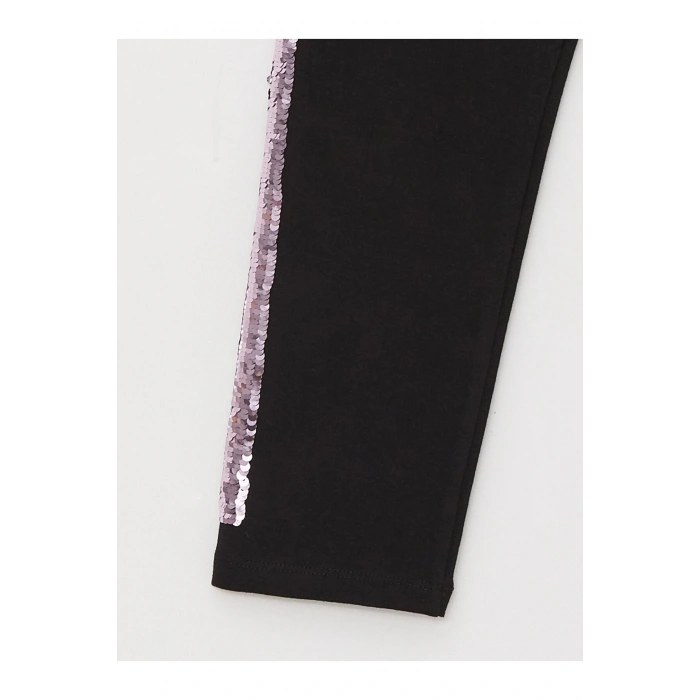 Beli Lastikli Kız Çocuk Uzun Tayt