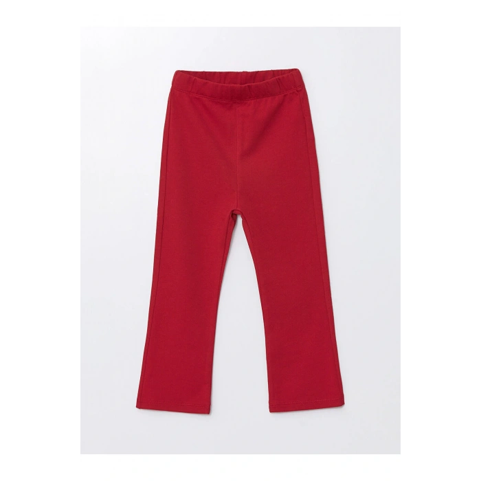 LCW Kids Beli Lastikli Kız Çocuk Basic Tayt (W4)