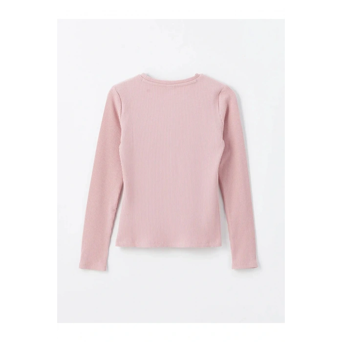 LCW Kids Bisiklet Yaka Kız Çocuk Tişört (W4)