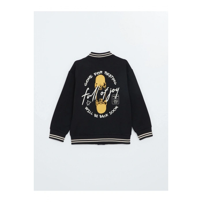 Baskılı Erkek Çocuk Kolej Ceket